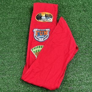 Boys Scouts of America BSA Indiana Red Sash W/ Patches 2012-2014‎